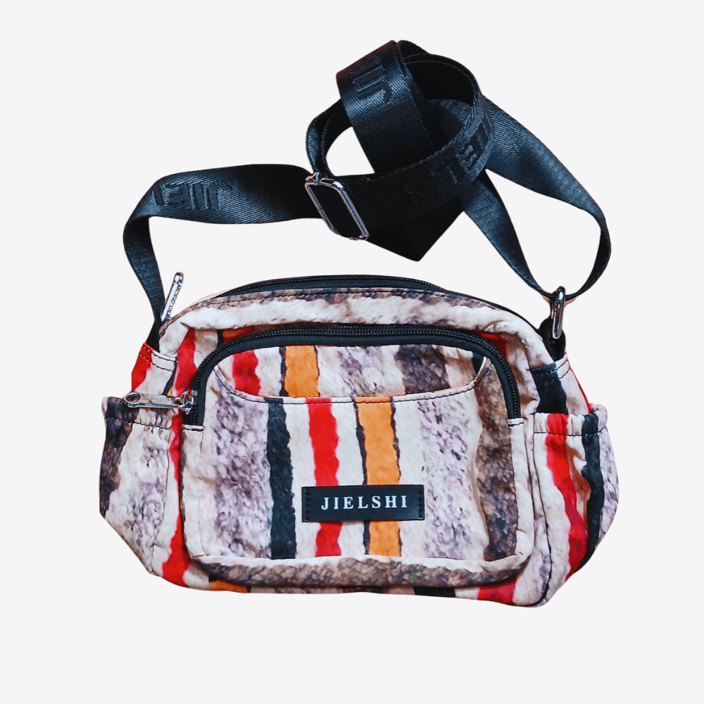 JIELSHI Vibrant Multi - Patterned Crossbody Bag - Good Well Luggage