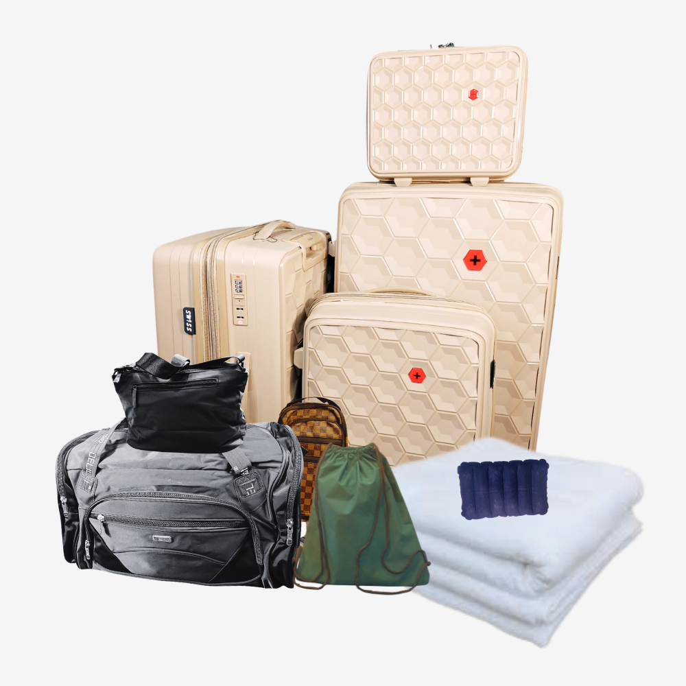 Hajj Elite Comfort Package – Premium 7-in-1 Hajj Travel Bundle | Good Well Luggage
