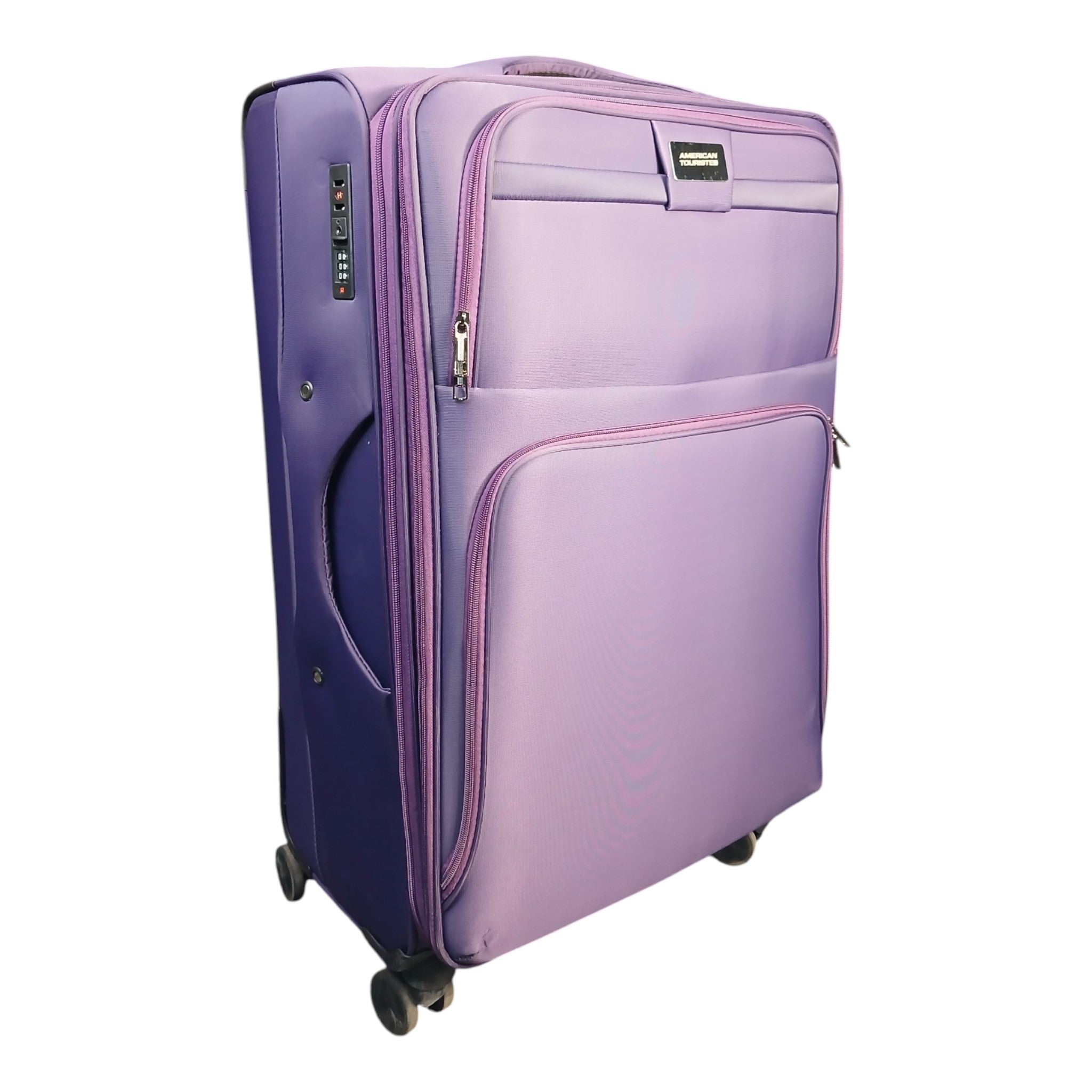 American Tourister 3-Piece Luggage Set – Premium Lilac Soft Shell | Best Deal in Pakistan