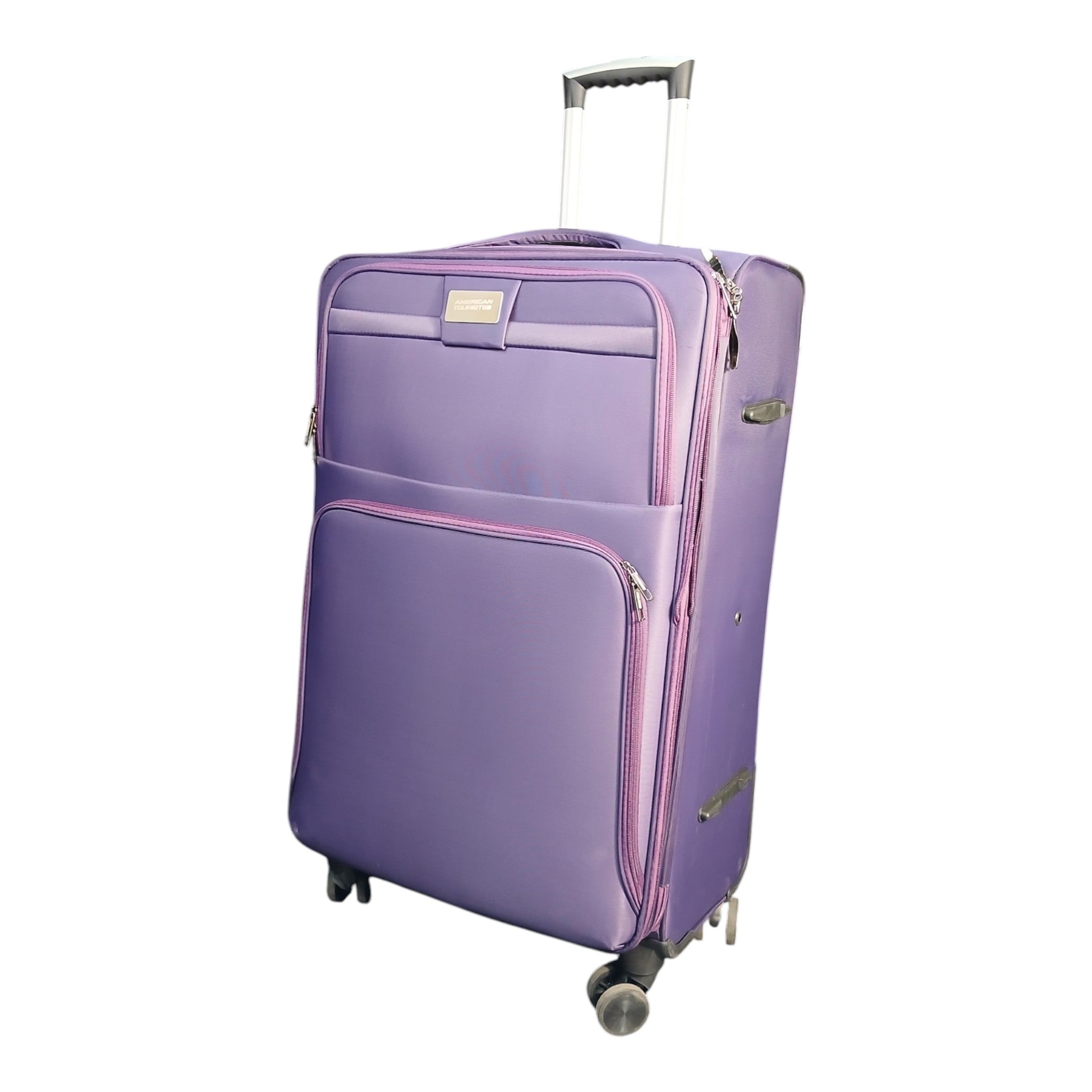 American Tourister 3-Piece Luggage Set – Premium Lilac Soft Shell | Best Deal in Pakistan