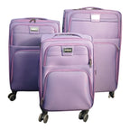American Tourister 3-Piece Luggage Set – Premium Lilac Soft Shell | Best Deal in Pakistan