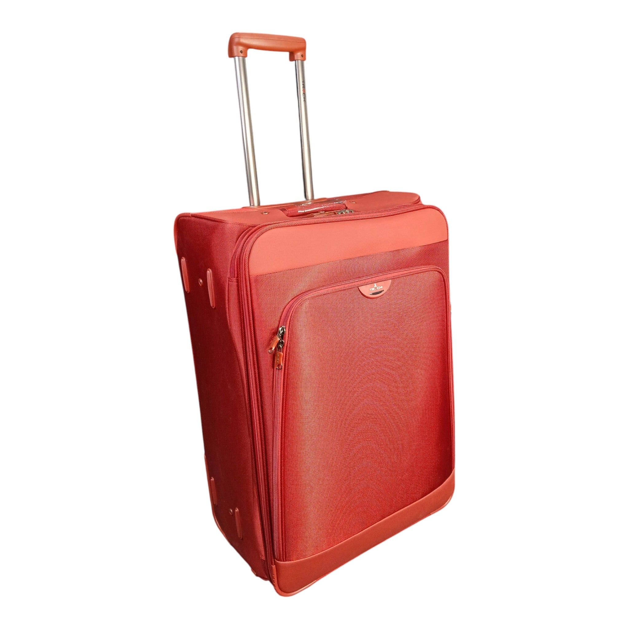 Track Utility Softside Suitcase with Reinforced Handles - Good Well Luggage