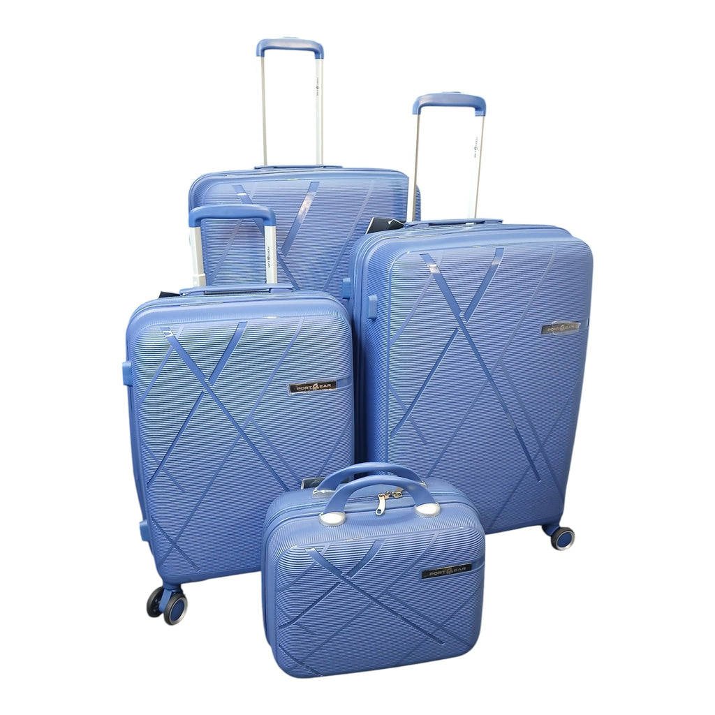 Port Gear Lightweight Cross - Ribbed Hardside Spinner - Good Well Luggage
