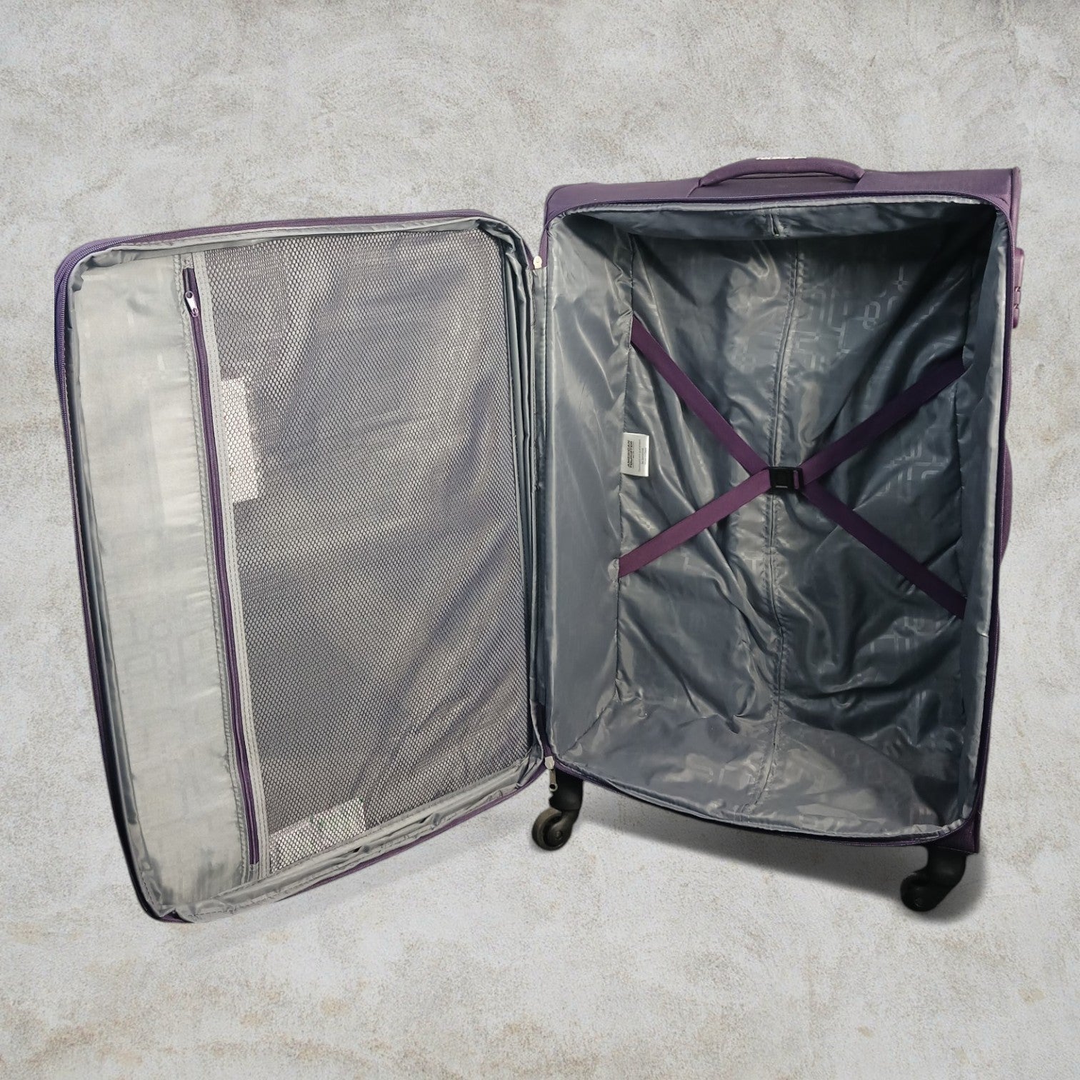 American Tourister Lightweight Softside Expandable Spinner - Good Well Luggage