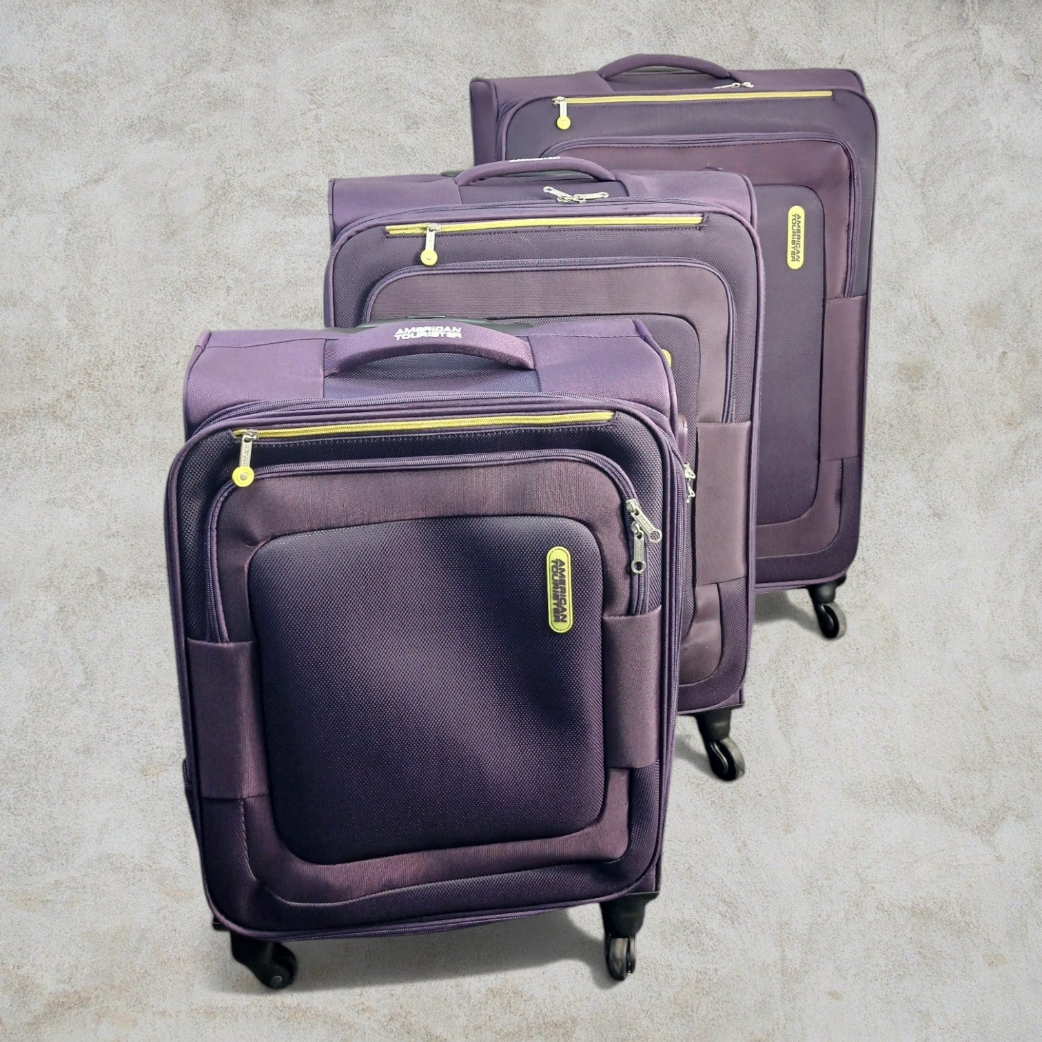 American Tourister Lightweight Softside Expandable Spinner - Good Well Luggage