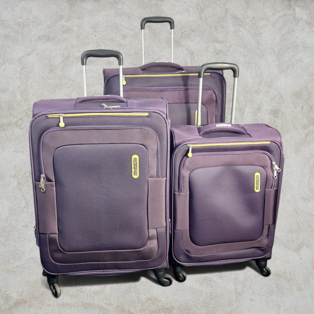 American Tourister Lightweight Softside Expandable Spinner - Good Well Luggage