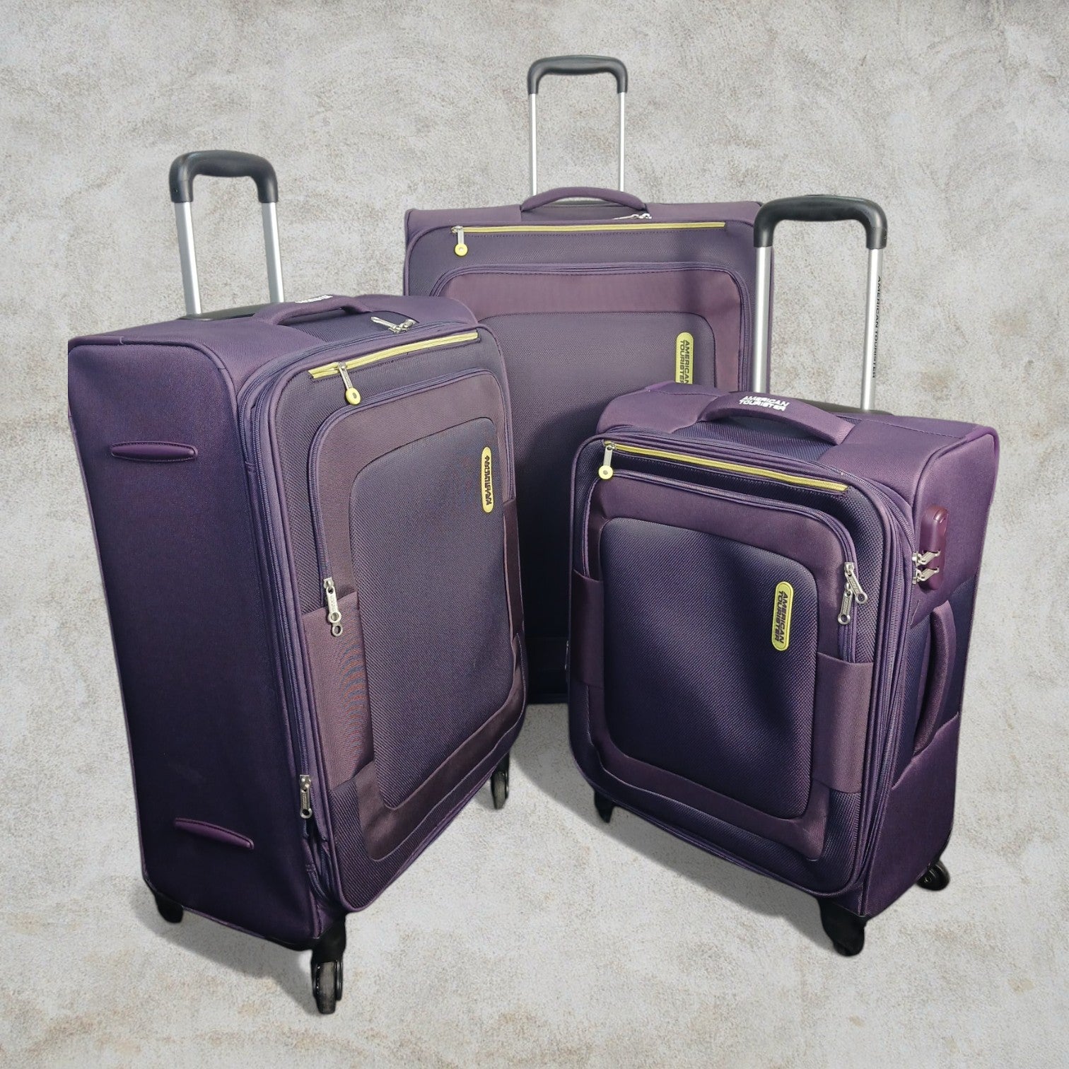 American Tourister Lightweight Softside Expandable Spinner - Good Well Luggage