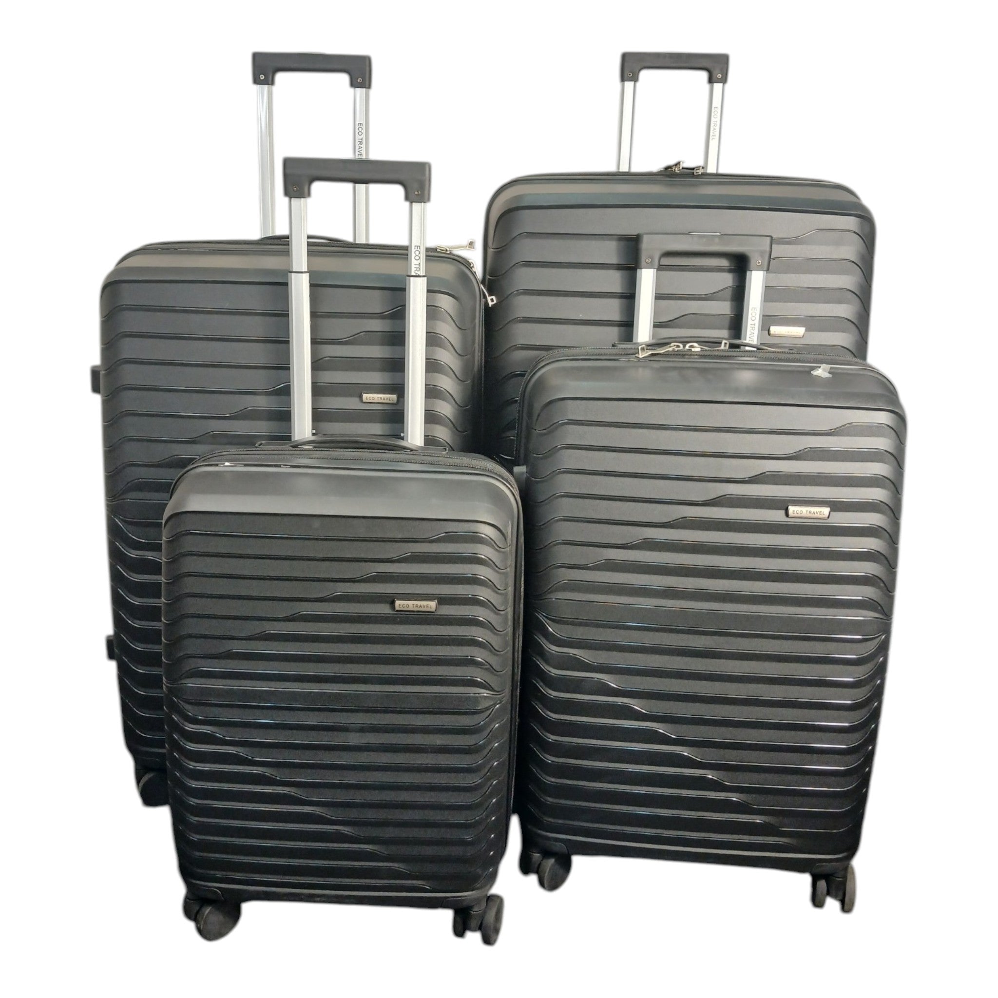 Eco Travel Luggage Set – Premium Charcoal Grey Hard Shell | Best Deal in Pakistan