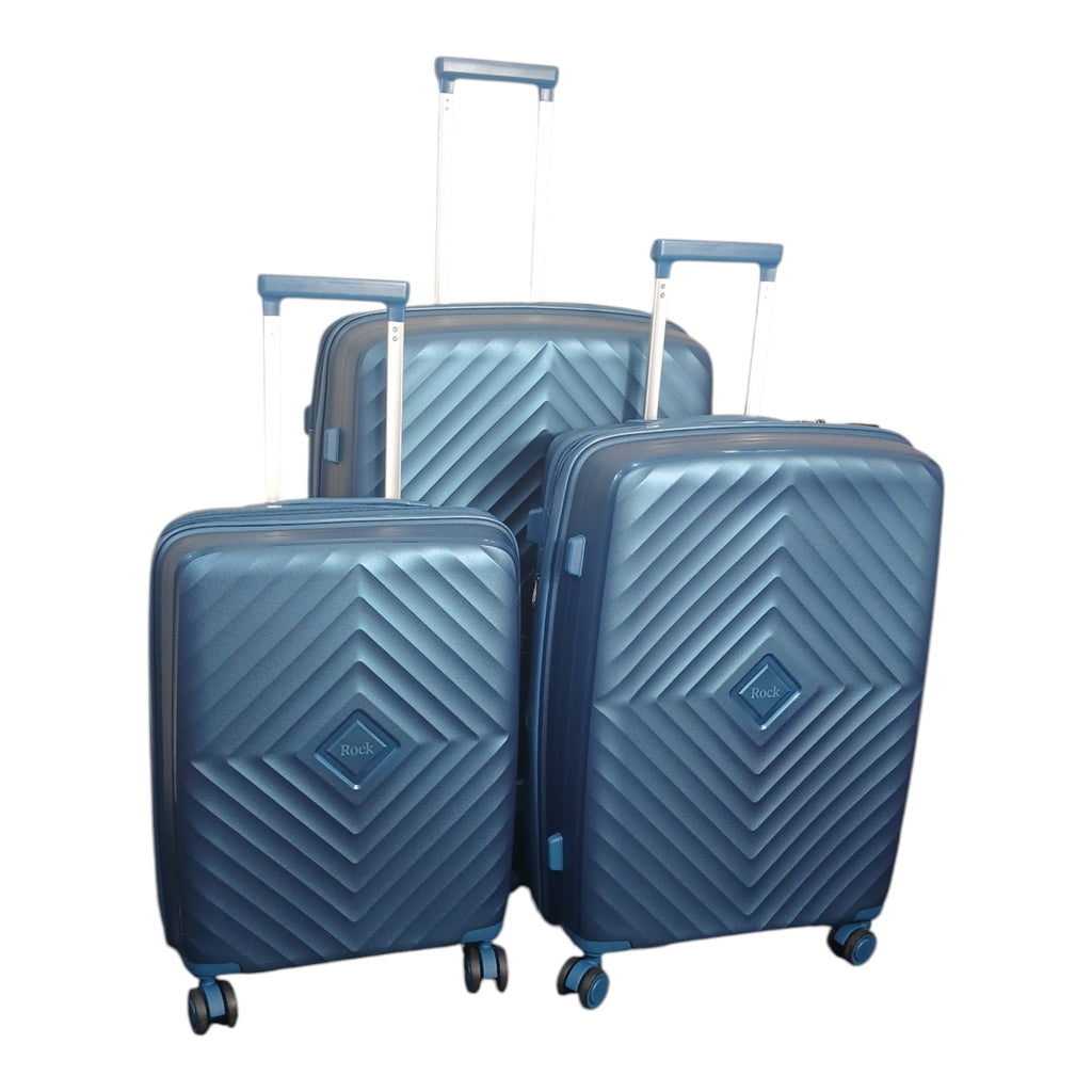 Rock London Diamond - Pattern Hardside Luggage - Good Well Luggage