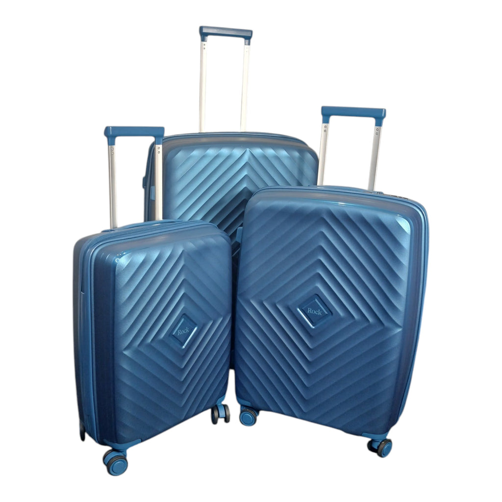 Rock London Diamond - Pattern Hardside Luggage - Good Well Luggage