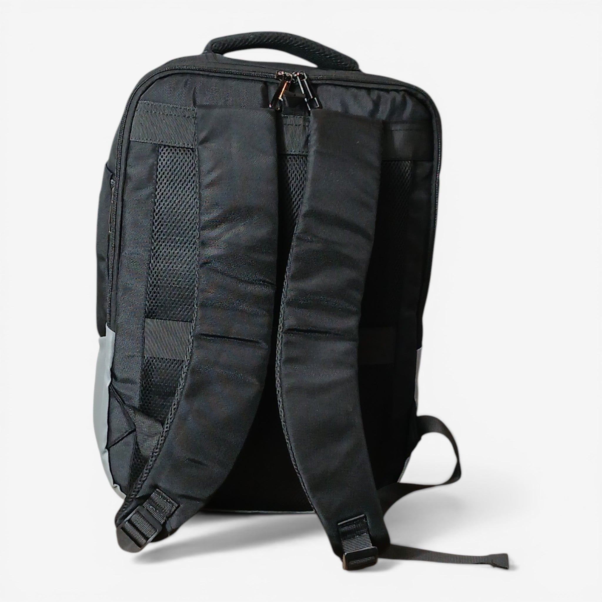 Two - Tone Urban Laptop Backpack – Black & Grey - Good Well Luggage