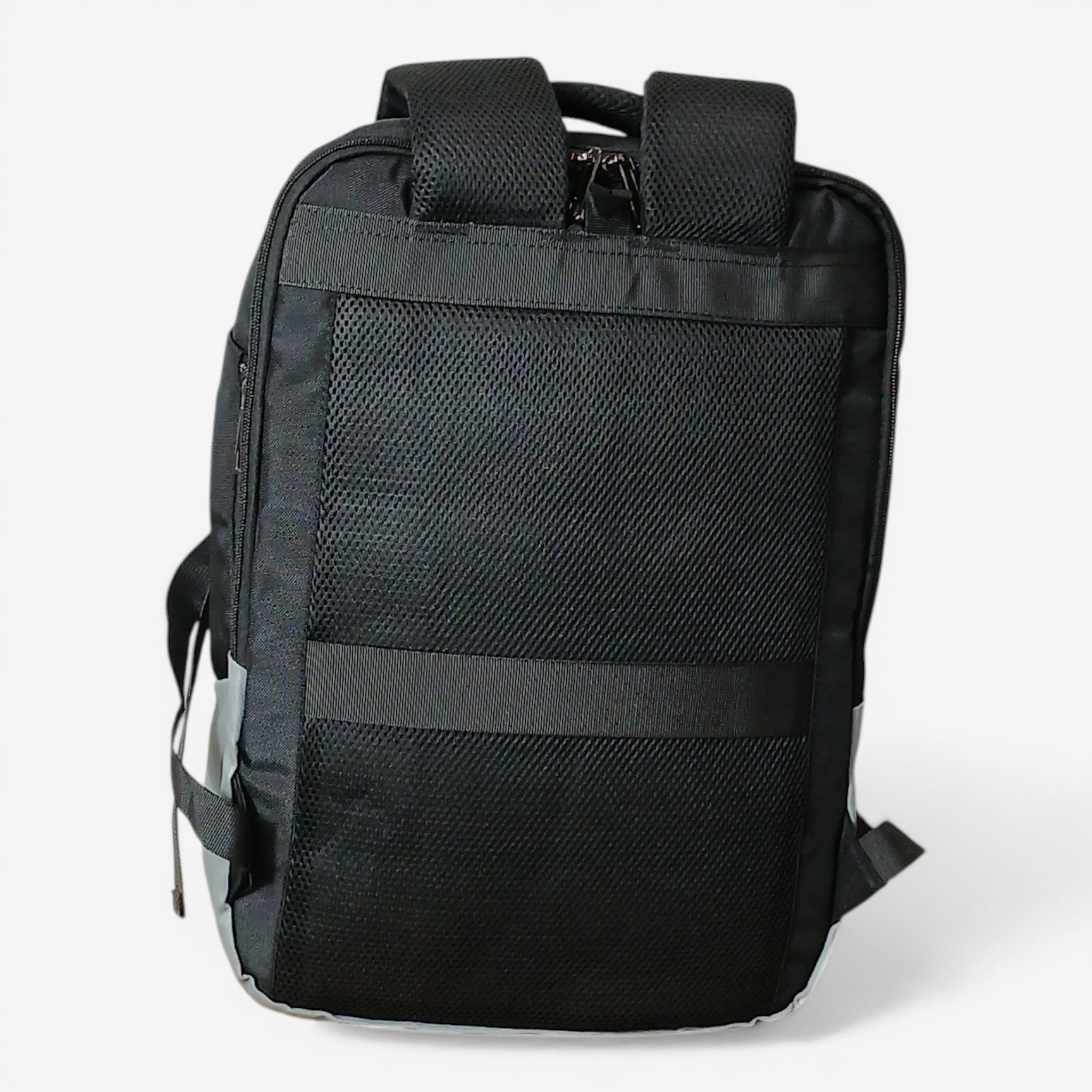 Two - Tone Urban Laptop Backpack – Black & Grey - Good Well Luggage