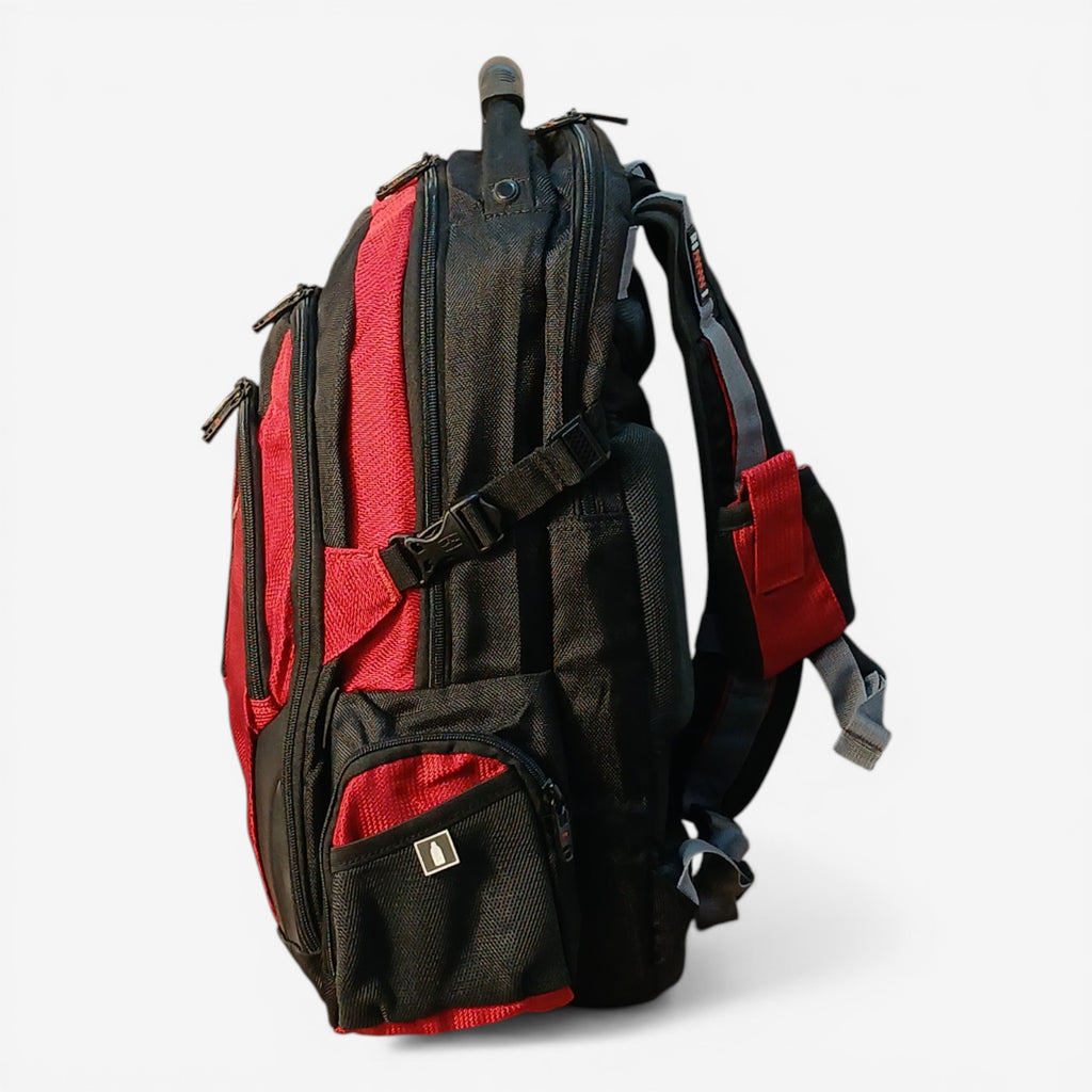 SwissGear Pro Laptop Backpack – Red & Black - Good Well Luggage