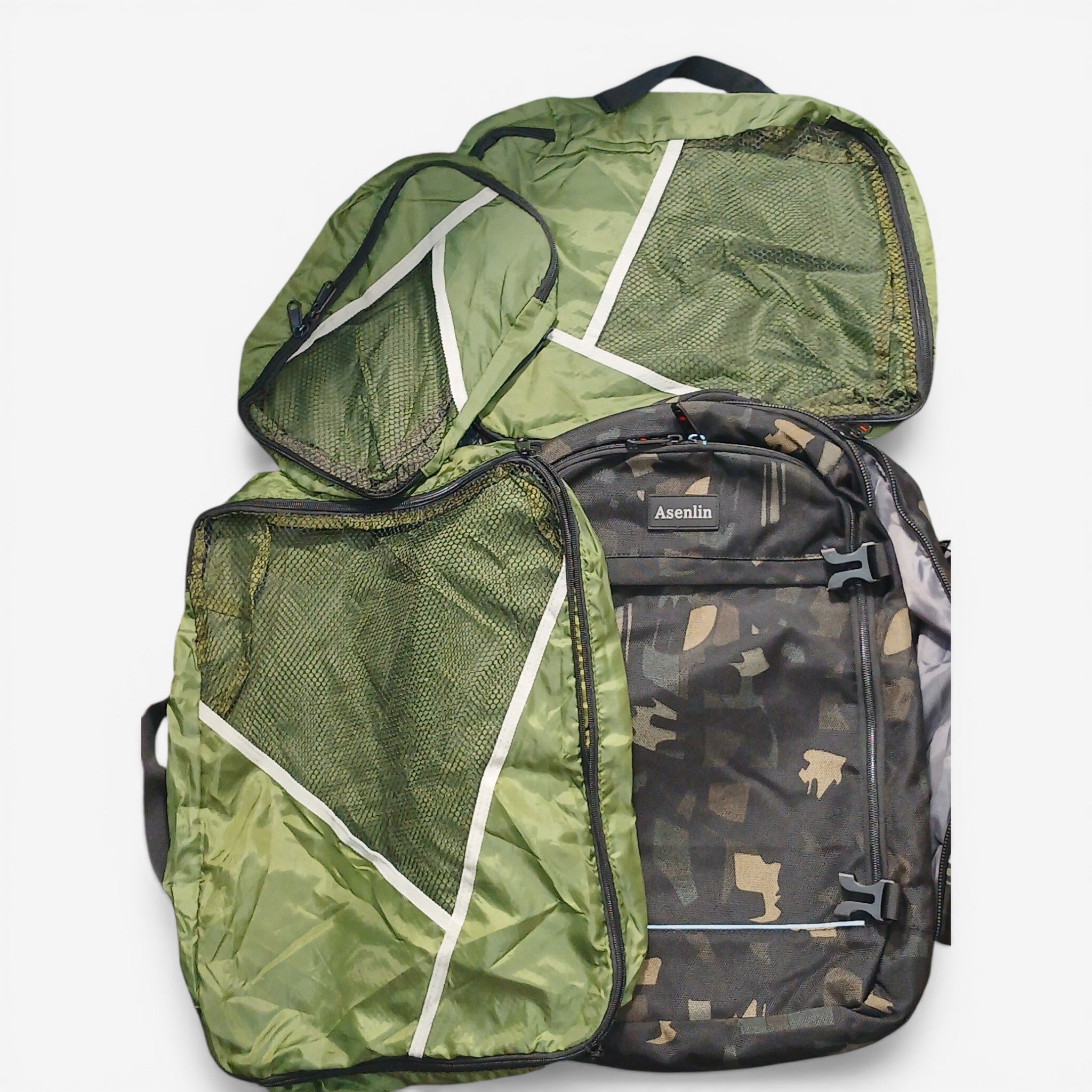 Asenlin Camo Tactical Travel Backpack - Good Well Luggage