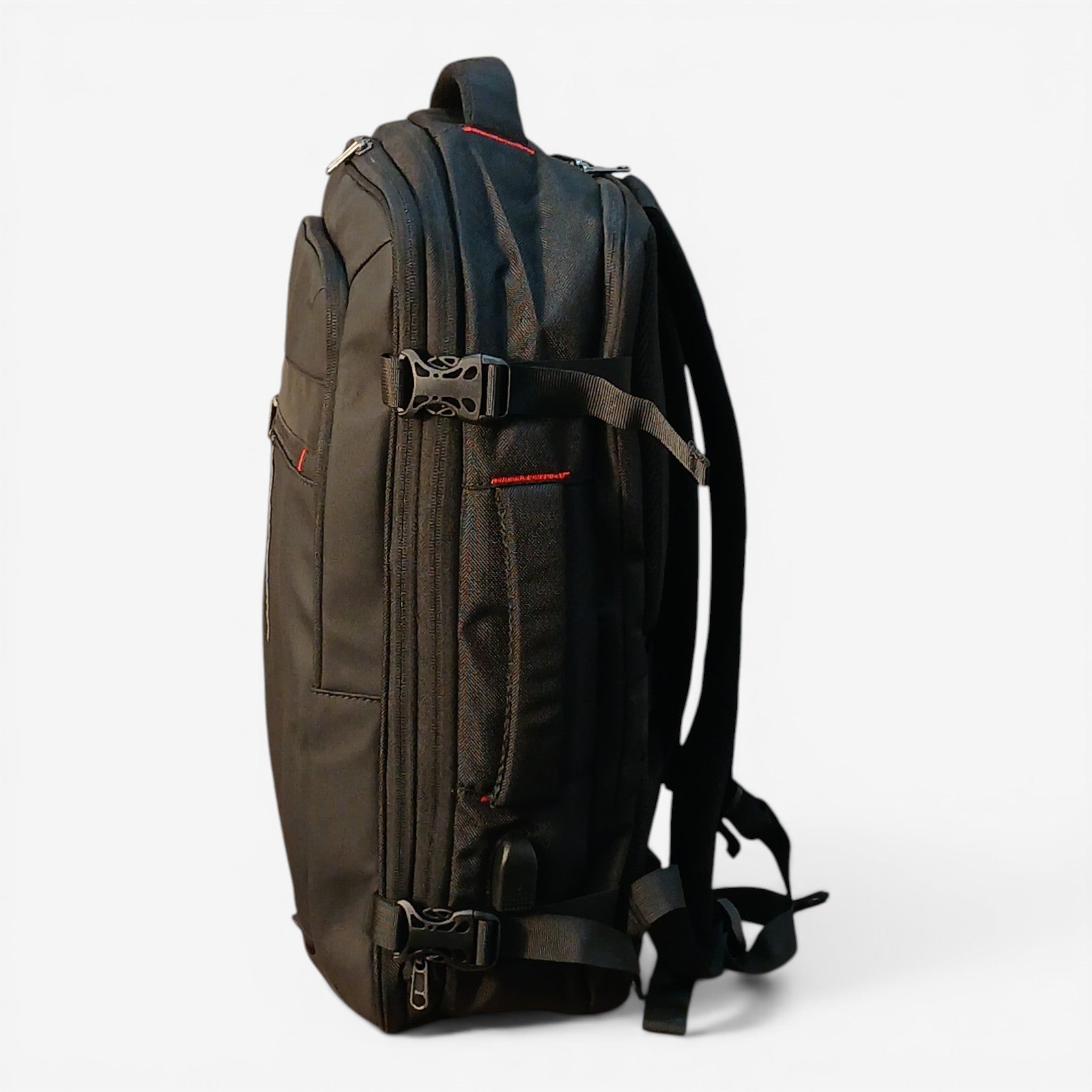 Poso Large Travel Backpack – Black - Good Well Luggage