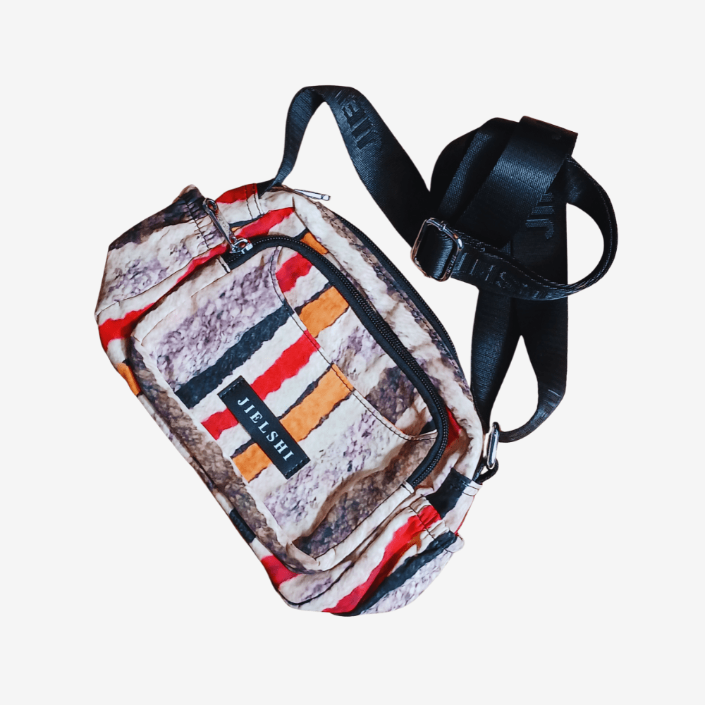 JIELSHI Vibrant Multi - Patterned Crossbody Bag - Good Well Luggage