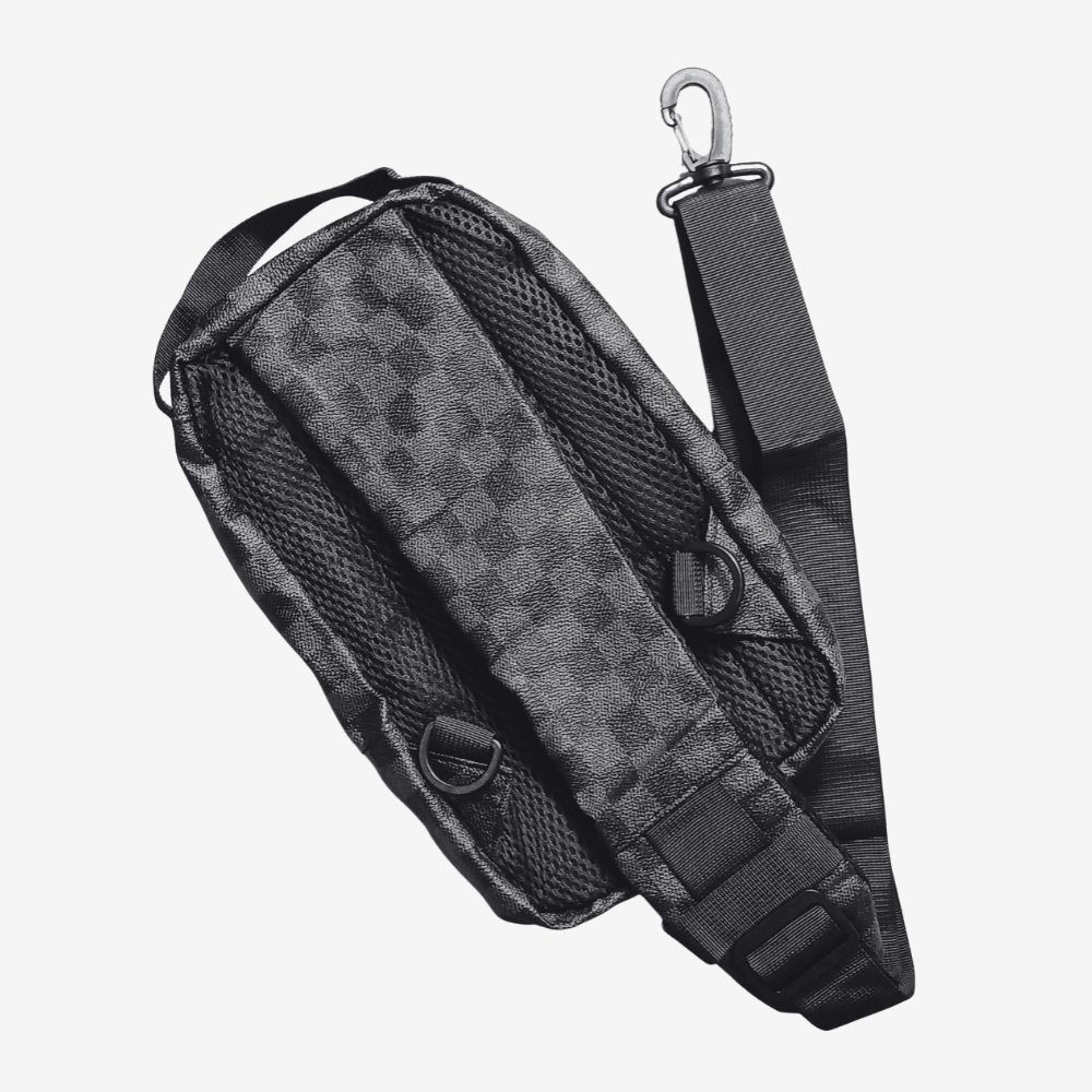 Classic Checkered Urban Sling Bag - Good Well Luggage