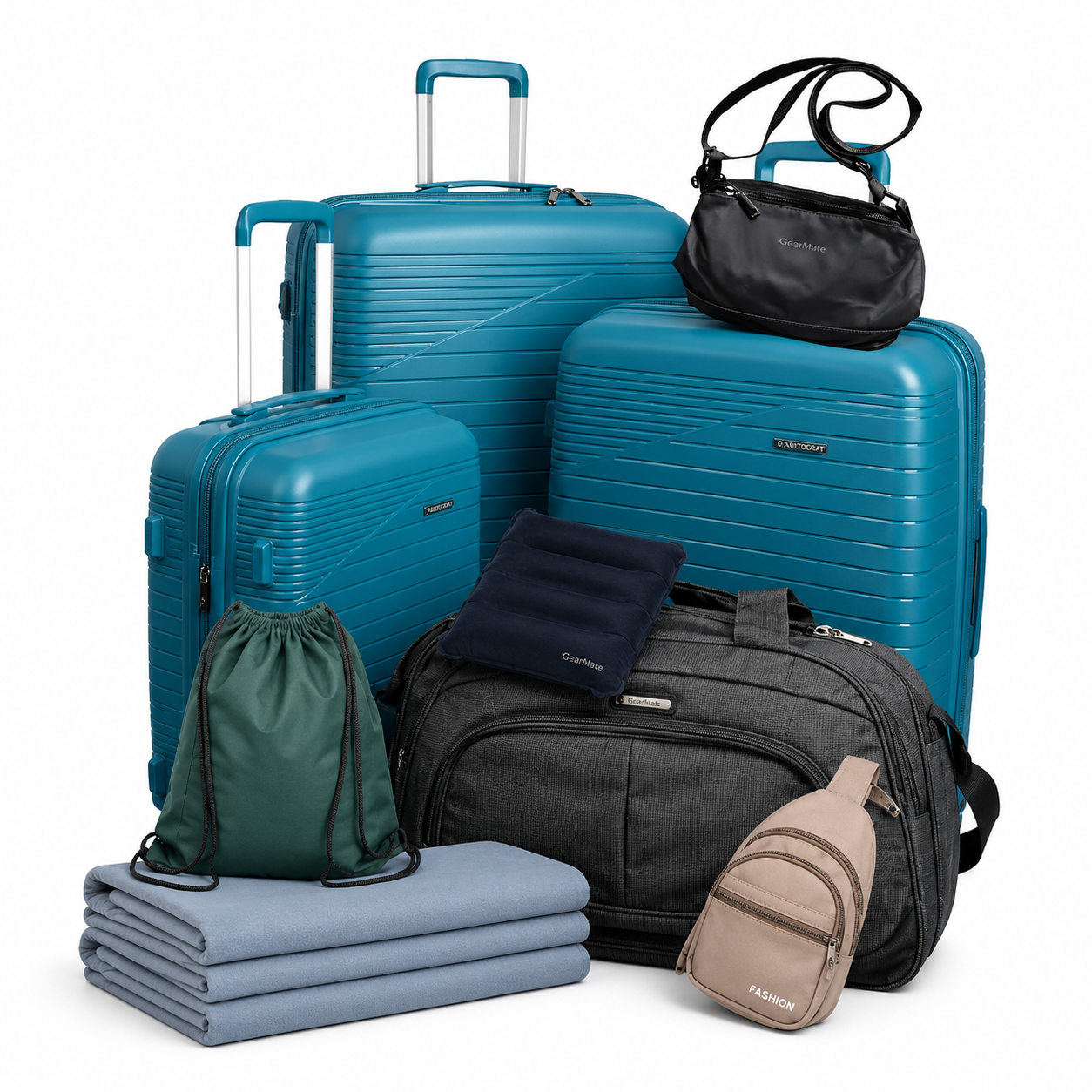 Hajj Balanced Comfort Package – Premium 6-in-1 Hajj Travel Bundle | Good Well Luggage