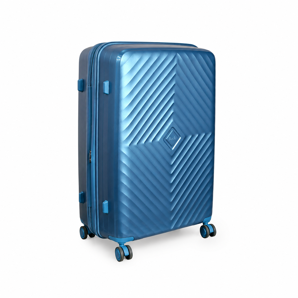 Rock London Diamond-Pattern Hardside Luggage