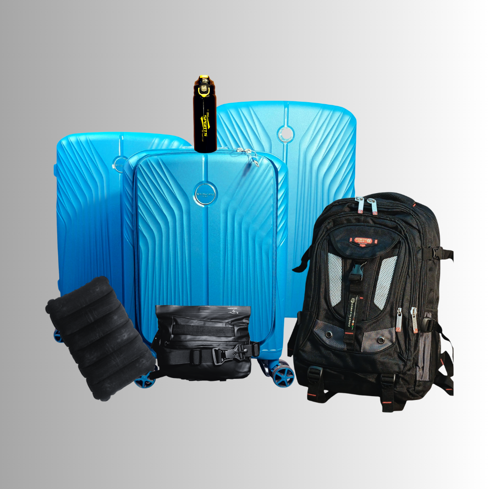 Adventure Ready Package – Premium 5-in-1 Travel Bundle | Good Well Luggage