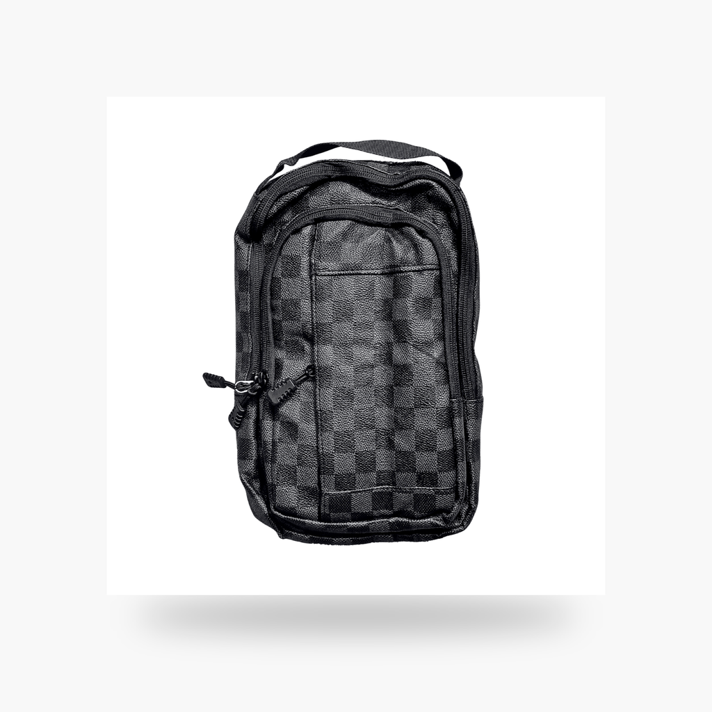 Classic Checkered Urban Sling Bag