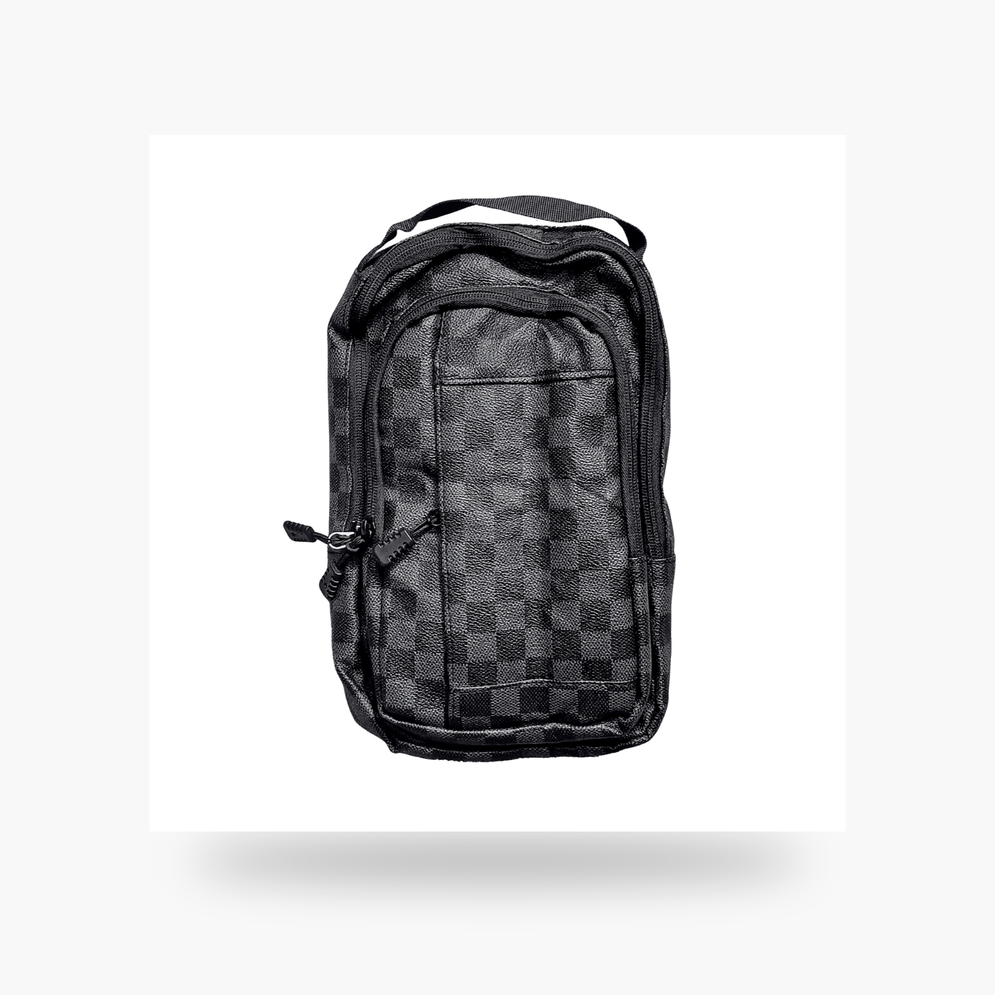 Classic Checkered Urban Sling Bag