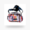 JIELSHI Vibrant Multi-Patterned Crossbody Bag