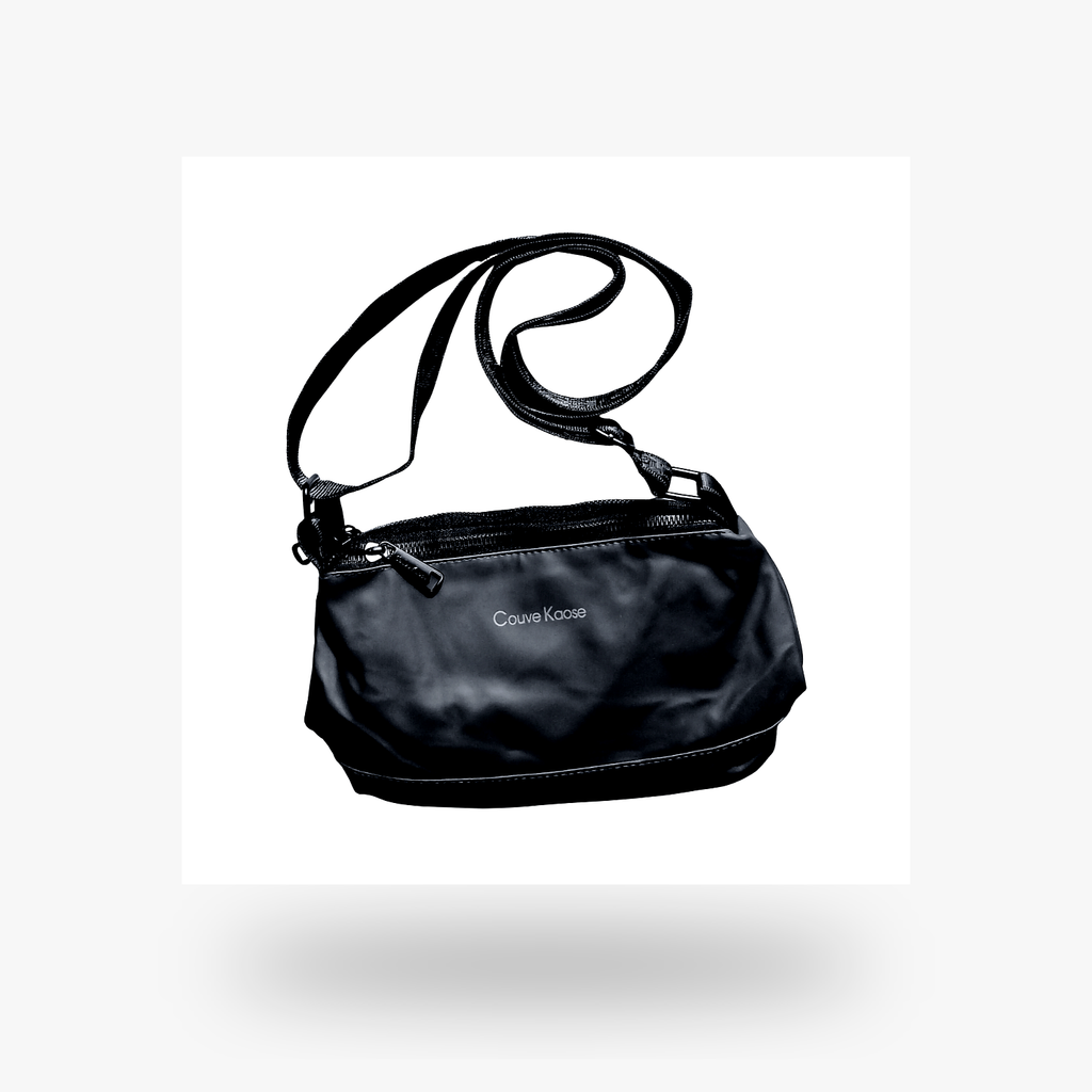 Couve Kaose Essential Multi-Zip Crossbody Bag