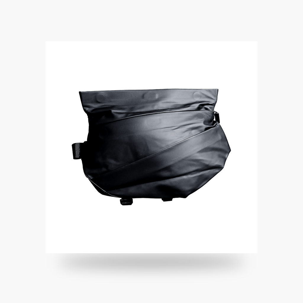 ZUOLIDAISHU Tactical Matte Black Messenger Bag