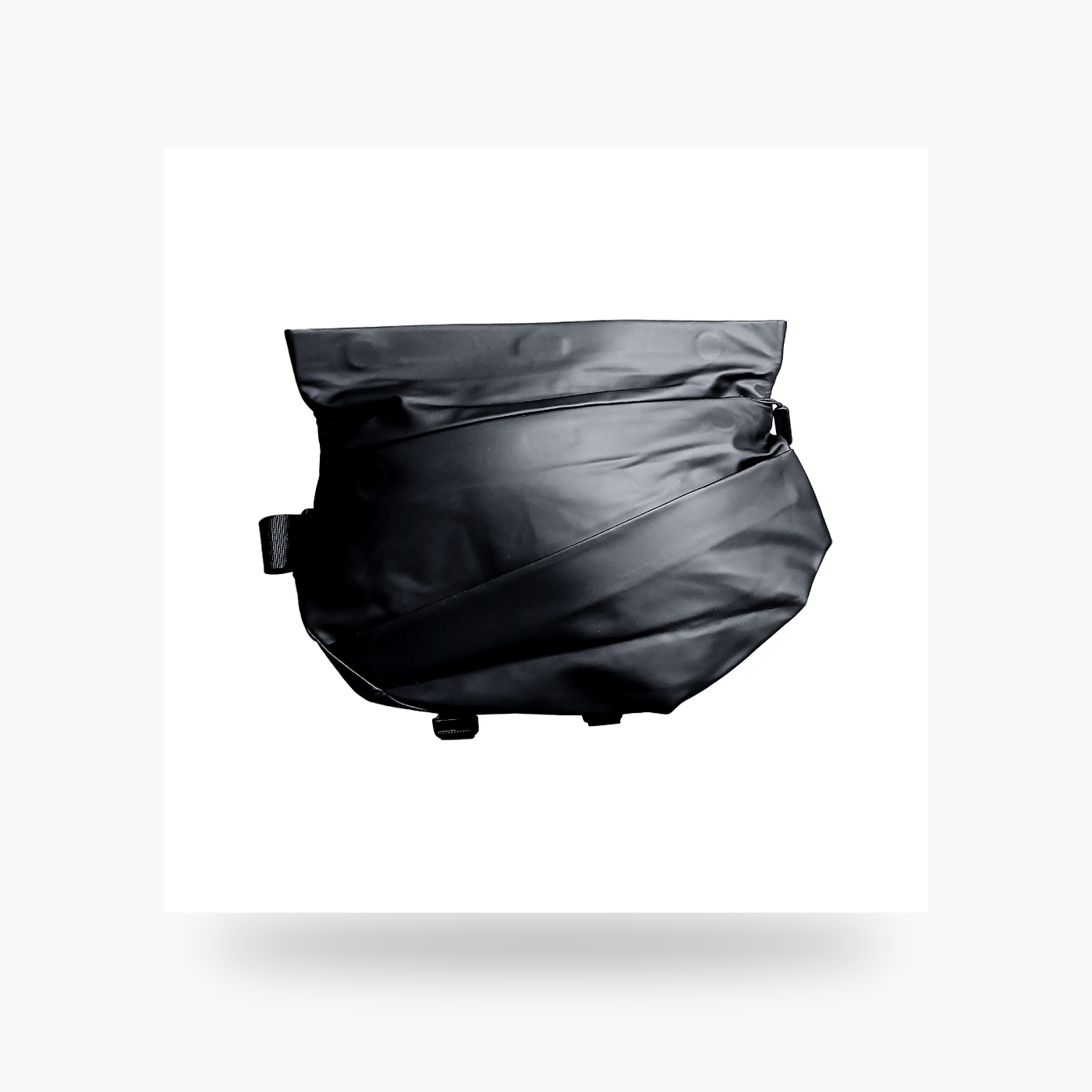 ZUOLIDAISHU Tactical Matte Black Messenger Bag